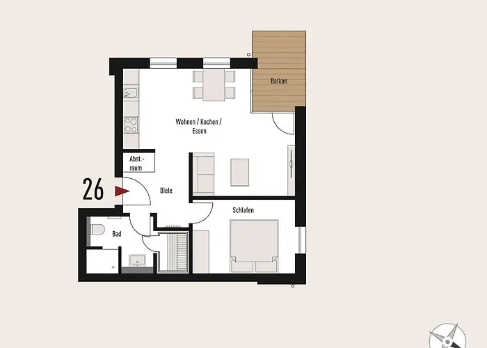 Ensemble 26 Gran شقة *